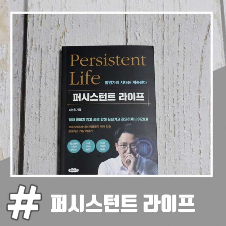  성공학을 담은 자기계발서 퍼시스턴트 라이프