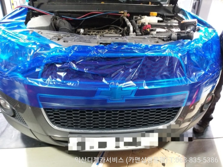  익산 팀카본 캡티바 디젤 인젝터 수리 DPF 클리닝