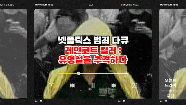  호불호 갈린 넷플릭스 레인코트 킬러, 그래도 한번쯤은 볼만한 범죄 다큐