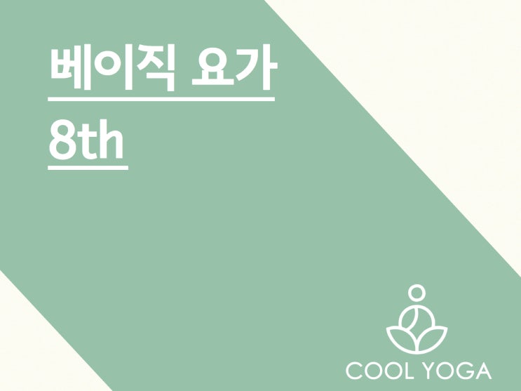  베이직 요가 Ch.8 (요가 도구)