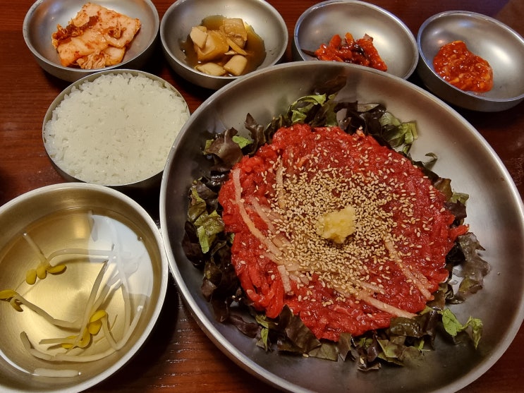  대구 맛집] 대봉동 육회비빔밥이 맛있는 바른 면옥