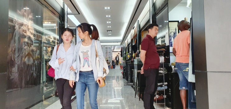  광저우시장 진보 짝퉁상가 새 단장 사진