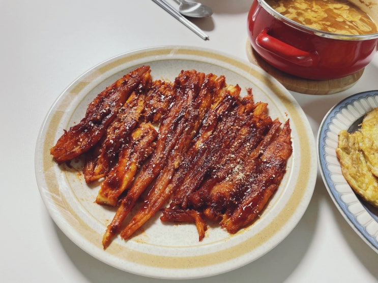  횡성더덕농가, 횡성더덕으로 만든 더덕간장구이 더덕양념구이 만들기 황금 레시피!