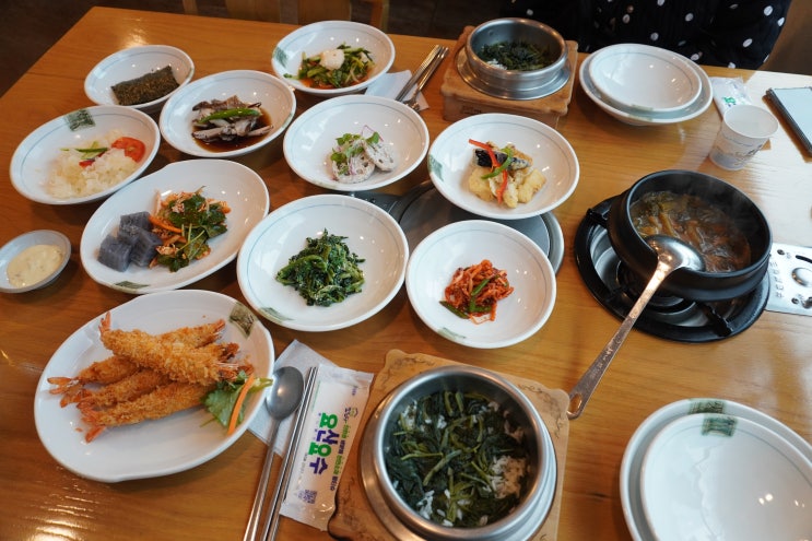  동수원 한식집 곤드레향기 외식장소로 좋네요