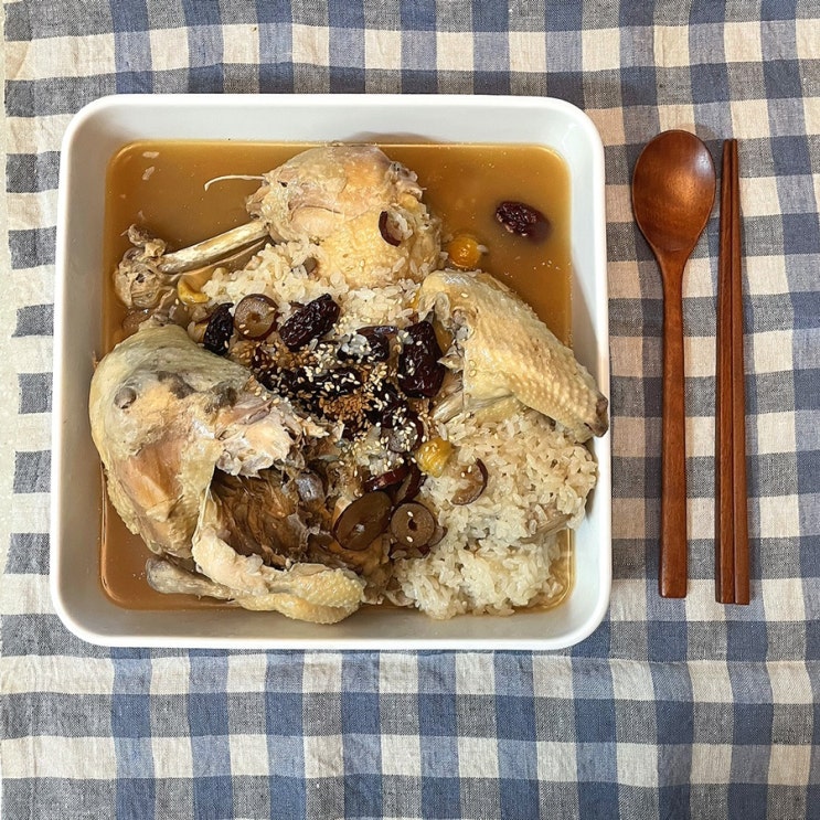 진한 한방 백숙 남한산성 여기로와 닭백숙 맛집