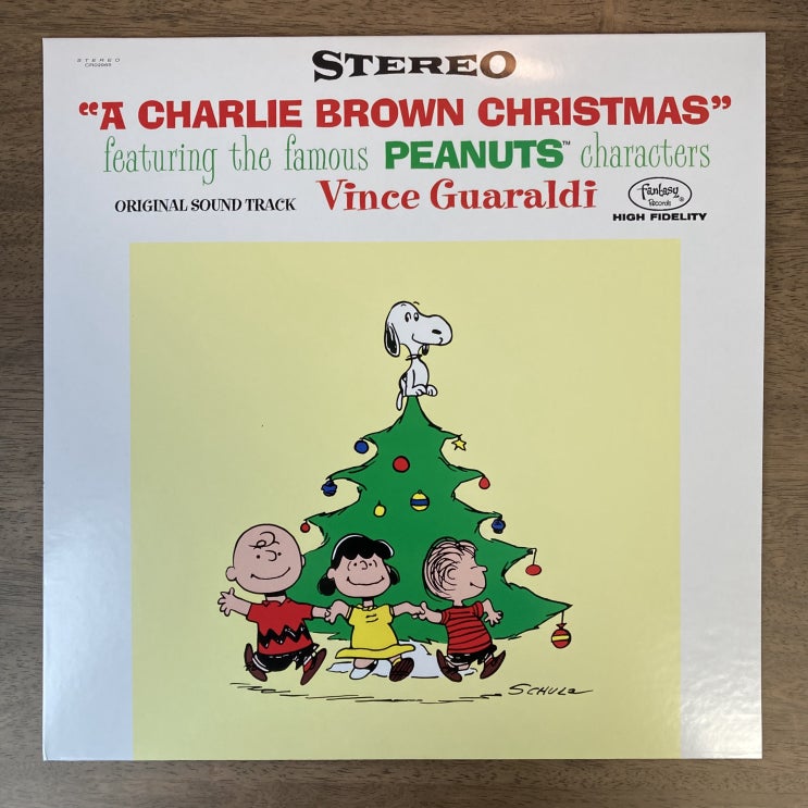 [LP, 엘피] Vince Guaraldi(빈스 과랄디) – A Charlie Brown Christmas (VMP Red & Green Swirl 바이닐, 1000장 한정반)