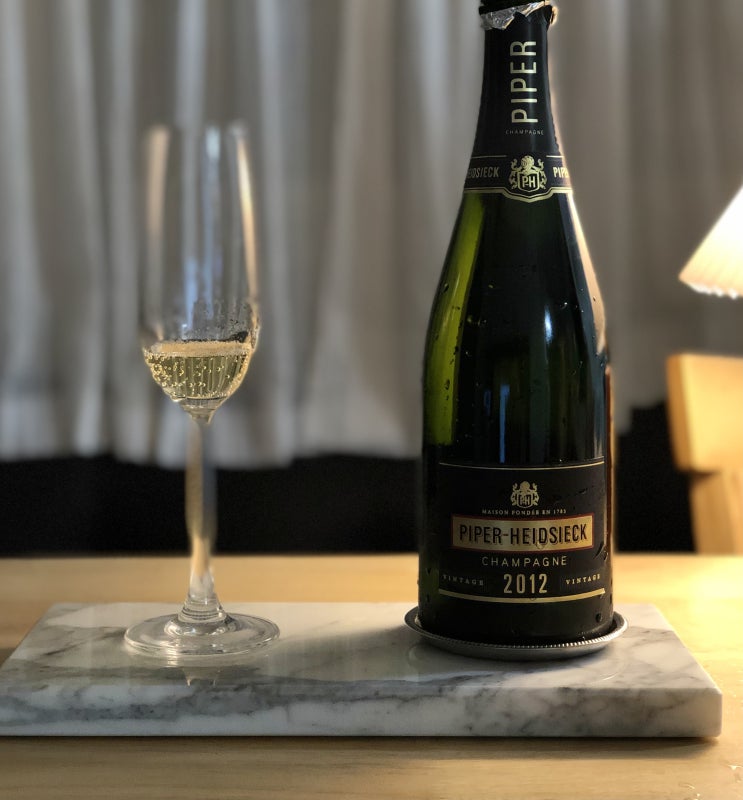  Piper Heidsieck vintage brut 2012, 파이퍼 하이직 빈티지 브뤼 2012