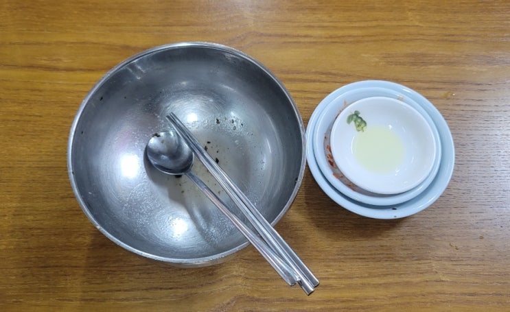  서울 수제비 대박 맛집 을지로4가역 대도식품 식당
