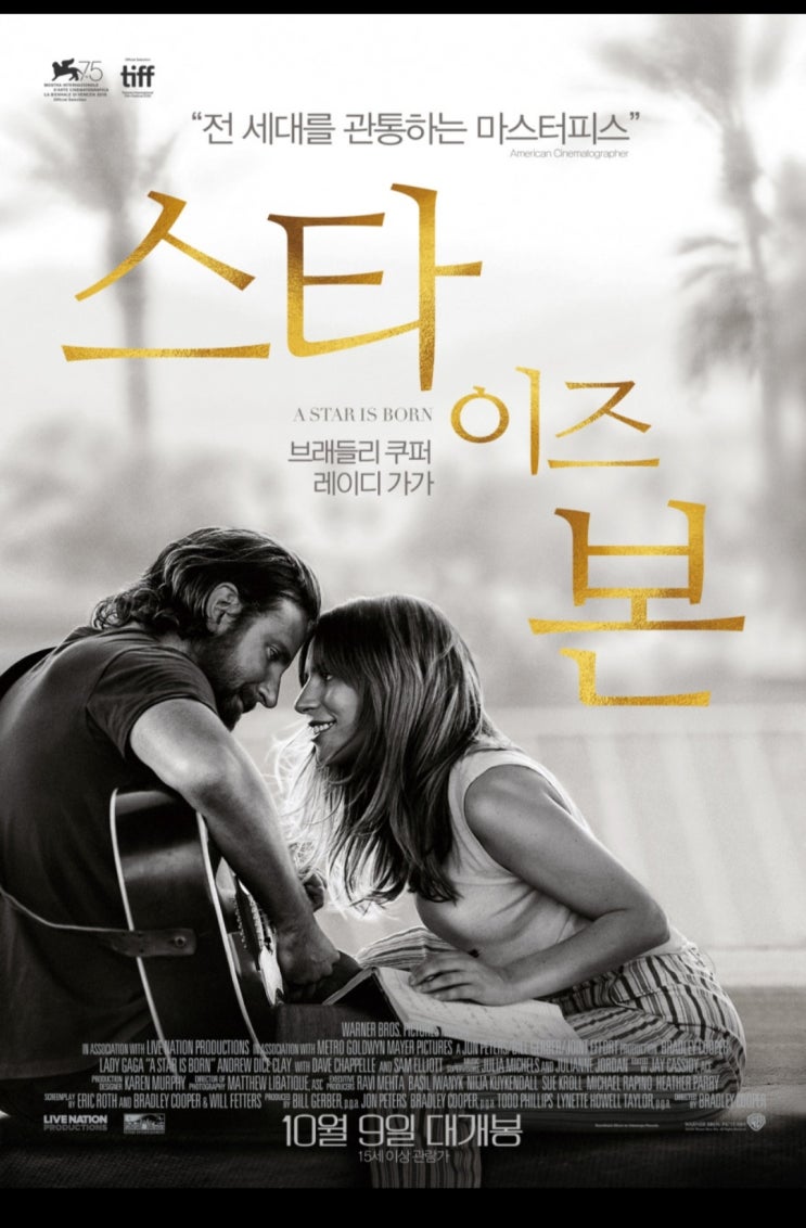  OST가 미친 나의 인생 영화 - 스타이즈본 (A star is born)