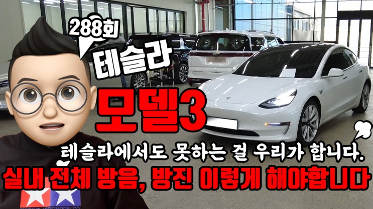  모델3 방음, 방진 작업은 이렇게 하는 겁니다. 테슬라도 못하는 걸 팀보가가 합니다. 오늘도 일거리 주시는 일론 머스크님 고맙습니다.