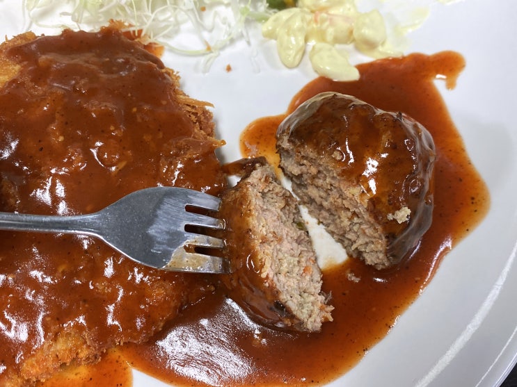  용산 문배동 맛집) 택시기사님들이 줄서서먹는 '단박왕돈까스' #내돈내먹