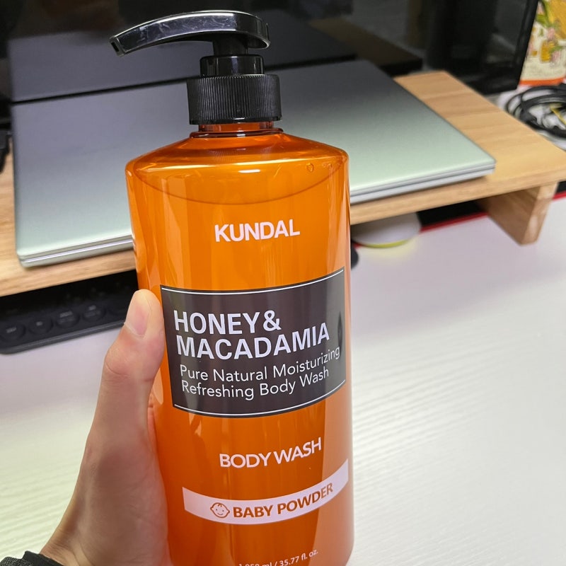 [내 돈 내산] 쿤달(KUNDAL) 퓨어 바디워시 베이비파우더 향 후기