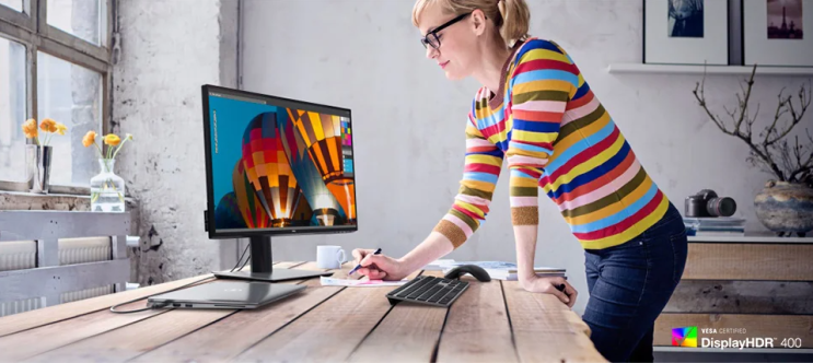  [전시및당일구매가능] Dell 25 2K QHD USB-C 모니터: U2520D 제품소개