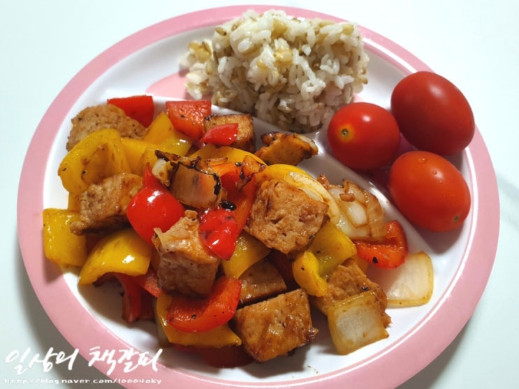  건강하고 맛있는 쉬운 다이어트 요리 레시피! <두부굴소스볶음면 & 닭가슴살찹스테이크>