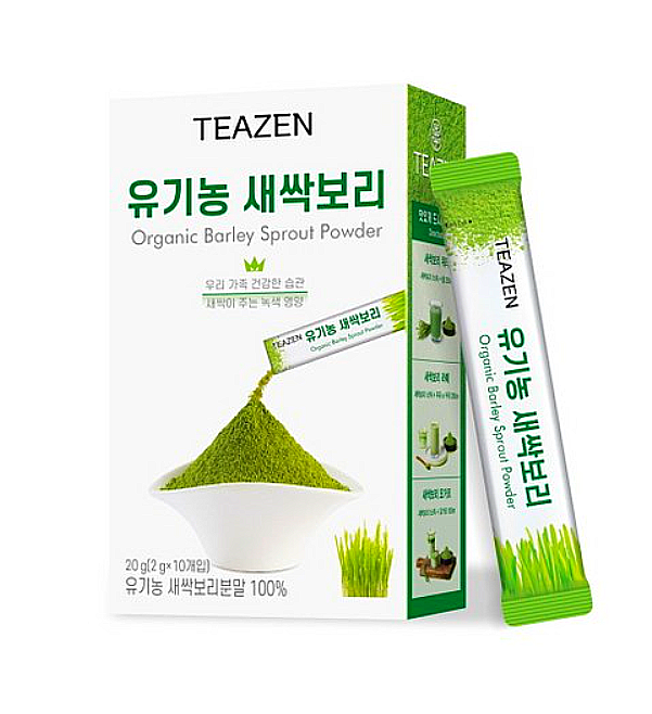  티젠 유기농 새싹보리 분말스틱 추천