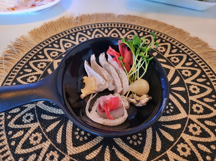  울산 포장회 달동 회뜨는김선장에서