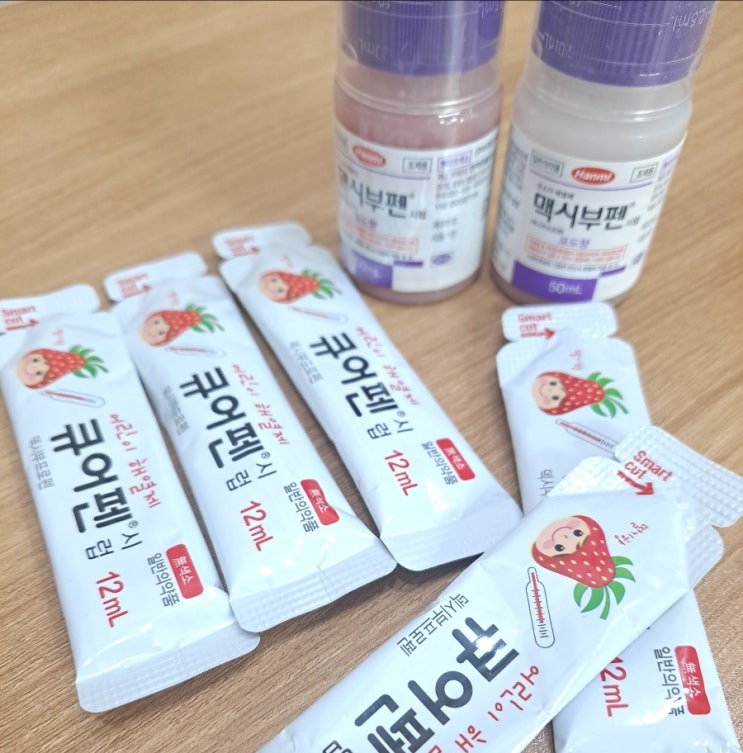  아기 해열제 종류별 교차복용방법과 용량, 간격 정리