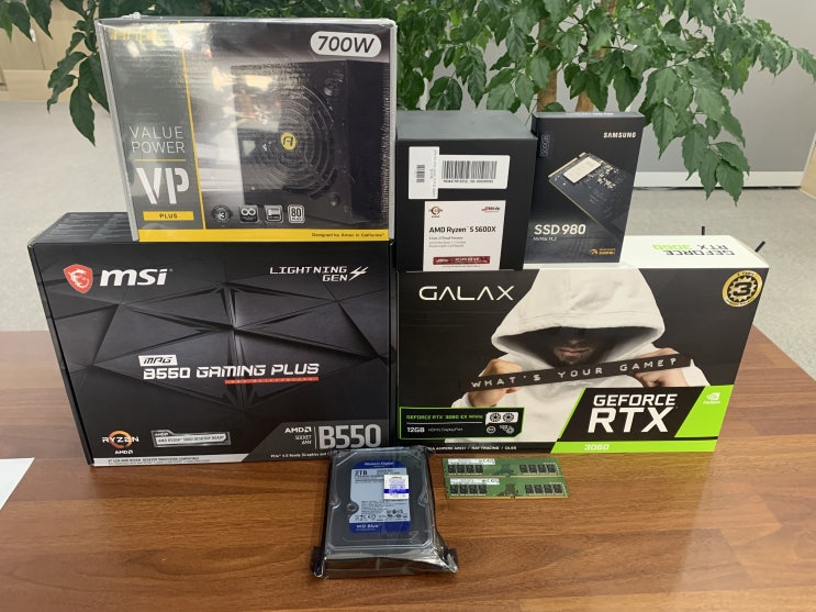  목포 컴퓨터는 아이비테크 // 라이젠 5 5600x RTX 3060 조립PC 출고