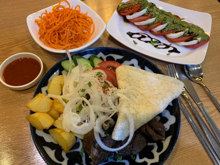 [내돈내산] 인천 연수동 함박마을 중앙아시아 식당 차이하나: ЧAйXAHA