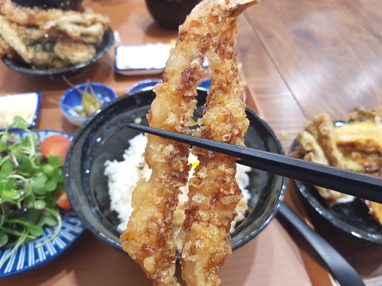  부평텐동맛집  부평데이트코스로 좋은 저스트텐동 고급져!