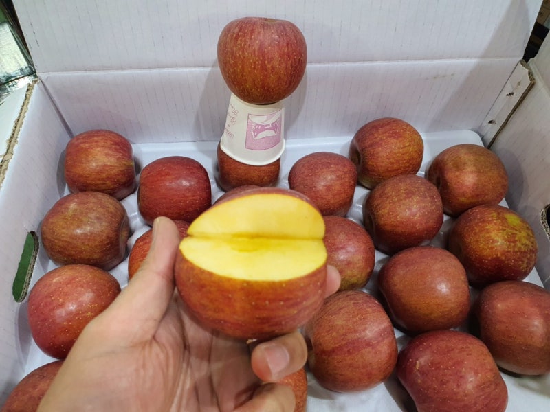 (부사사과45과 꼭 기재요)ㅡ맛있는데 가격도좋아요 11월11일ㅡ대박특가 거창 부사 사과 10kg