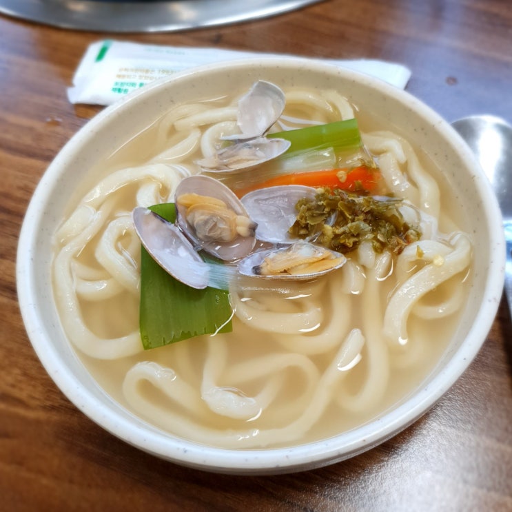 윤가네바지락칼국수 은계중심상가 점심 쫄깃한 면, 시원한 국물 윤가네바지락칼국수 은계중심상가 점심 쫄깃한 면, 시원한 국물