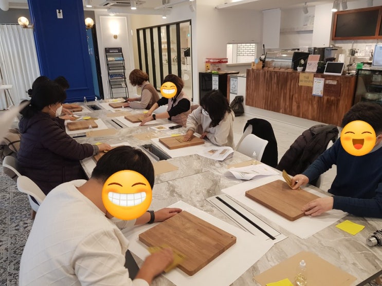  충주 남산초등학교 교사 연수 ‘도마 만들기 프로그램 편’
