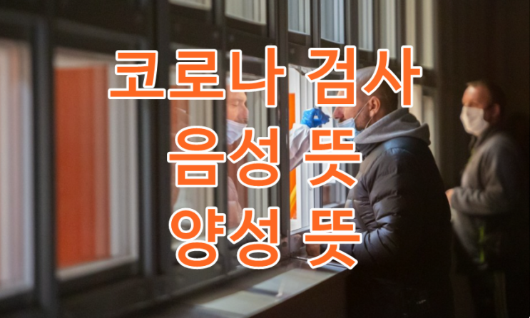  코로나 음성 뜻 양성 뜻 정확히 구분하기