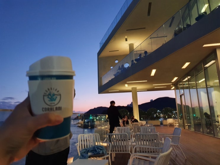  송정,기장 신상오션뷰카페 코랄라니