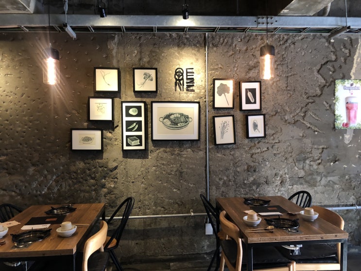  돌판 버섯 소불고기 먹으러 찾은온돌 합정점