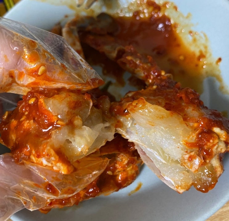  양님이 양념게장, 게장에 다시 눈을 떴어요.