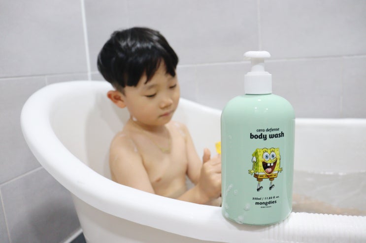  키즈바디워시 보습까지 몽글하게