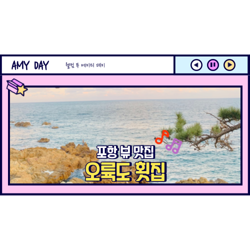  [포항] 오션뷰 맛집 횟집 추천 '오륙도 횟집' 메뉴, 모둠회, 인생샷, 솔직 후기