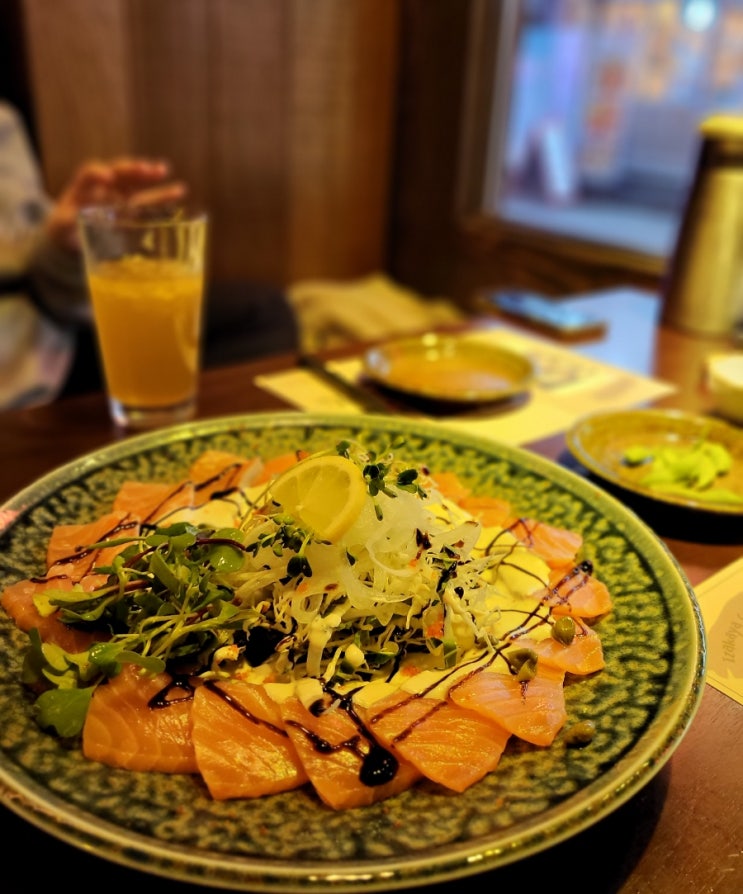 신탄진 술집 추천 게다 :: 연어샐러드 맛집임! 신탄진 술집 추천 게다 :: 연어샐러드 맛집임!