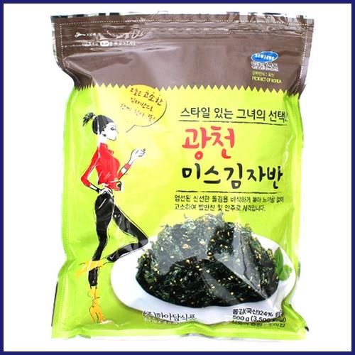  한아담식품 광천 미스 김자반 정말 괜찮습니다.