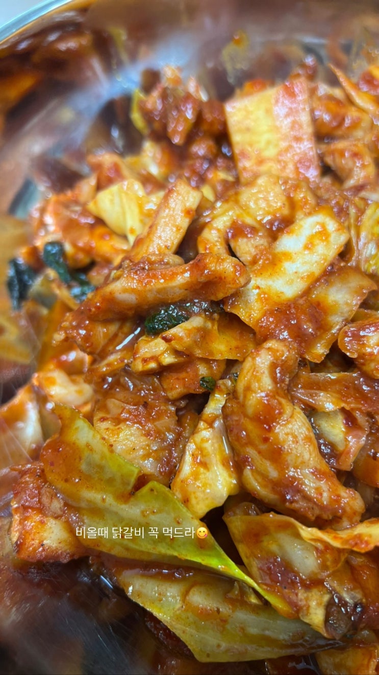  러블리 나햇님 먹방 기록