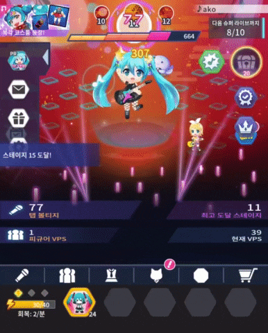  하츠네 미쿠 탭 원더(TAP WONDER) 플레이 소감