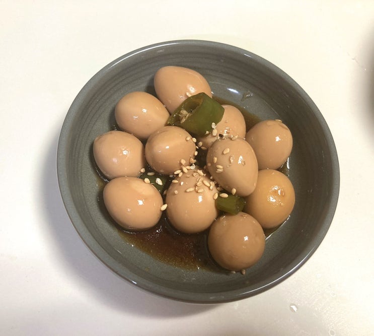 자취생 간단요리 :: 밥도둑 메추리알 장조림