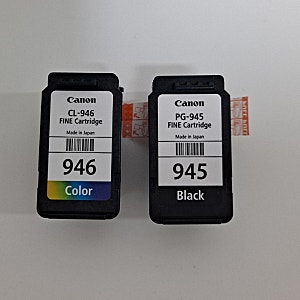 프린트 잉크 교체하는 법!! 캐논 MG2490 전용 - CL946(칼라 잉크) / PG945(흑백)