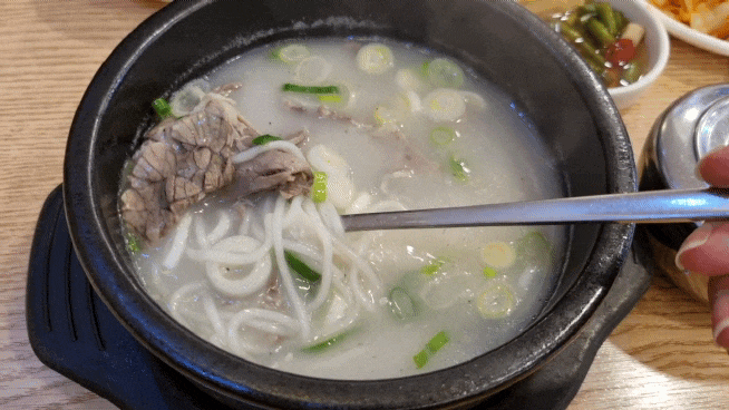 금천구청맛집-백신접종후 몸보신은 "본가집가마솥설렁탕"에서~
