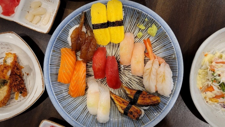  대구 율하동 맛집, 안심초밥(초밥, 스시, 튀김, 우동, 회, 일식전문점, 분위기)