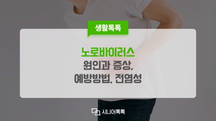  노로바이러스 원인과 증상, 예방방법, 전염성