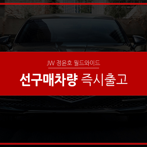  자동차리스 즉시 출고 가능한 선구매 차량 리스트!