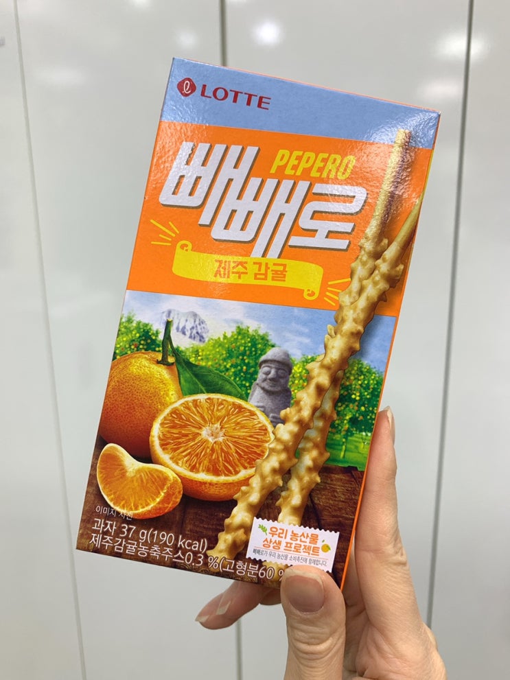  오늘 일상 / 신상 제주감귤빼빼로와 화수분 하트빼빼로