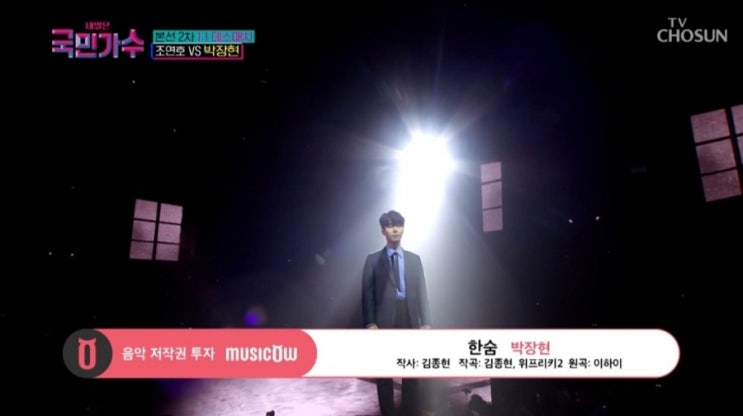 TV조선 내일은 국민가수: 박장현의 '한숨' 눈물나게 감동이었던 노래
