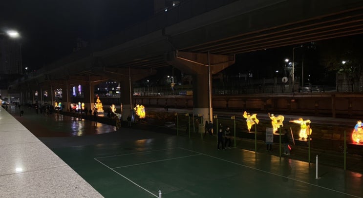  [일상]금정문화축제 장전동 온천천빛축제 산책 /빙그레아이스케키 사과맛