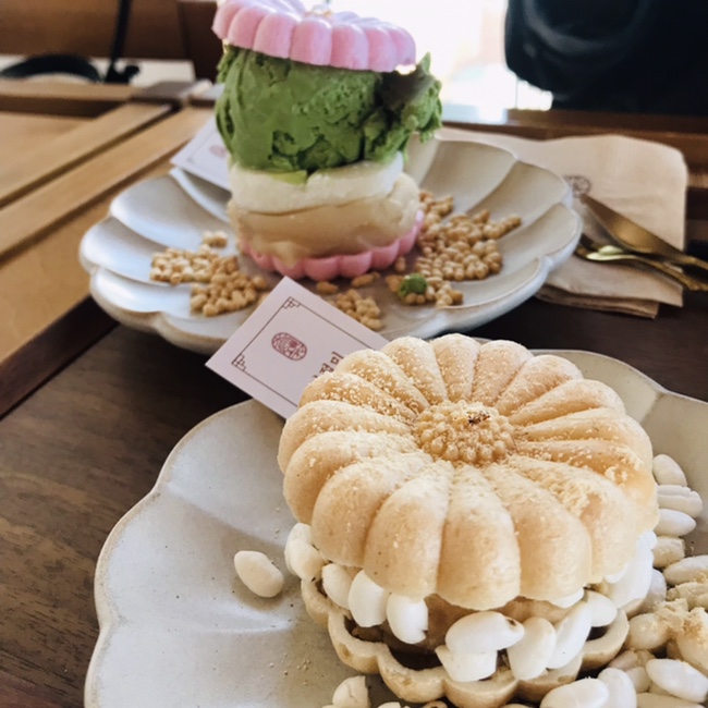  [송정 카페 : 수월경화] 송정해수욕장 분위기 있는 카페 추천/모나카 맛집