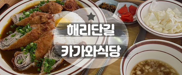 [해운대] 해리단길에서 아주 핫하고 특별한 카레를 먹어보다 : 카카와식당