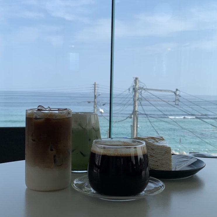  [속초] 카페 디앵글 / 오션뷰 맛집 / 루프탑 카페