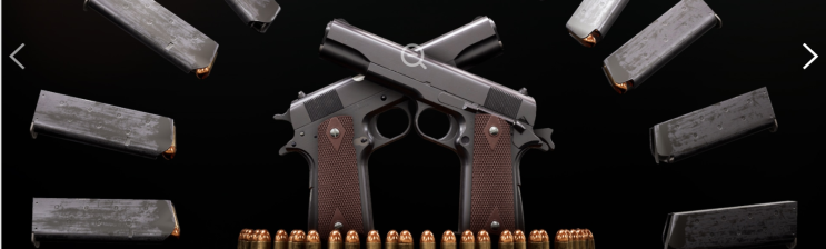  [GUN 스토리] 아메리카의 상징 COLT 콜트 45 / M1911 A1 (AW CYBERGUN SILVER COLT) 리뷰